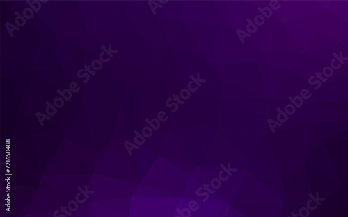 Dark Purple vector polygon abstract background. An elegant bright illustration with gradient. Completely new template for your business design.