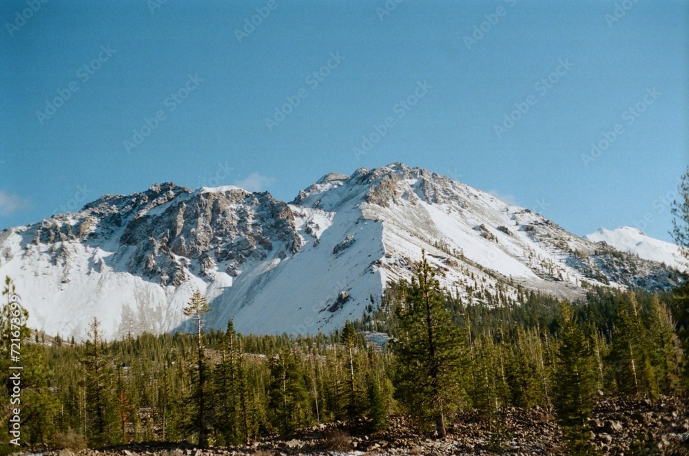 Fototapeta premium snow covered mountains