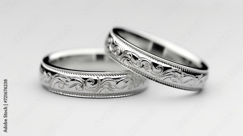 wedding rings on the table, Couple engagement rings wedding rings on the table, Couple engagement rings
