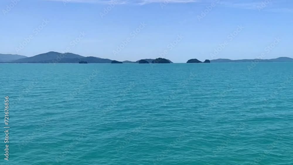The boat is sailing to Koh Samui island, Gulf of Thailand. The boat is sailing to Koh Samui island, Gulf of Thailand.