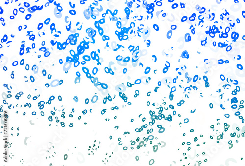 Light BLUE vector backdrop with dots.