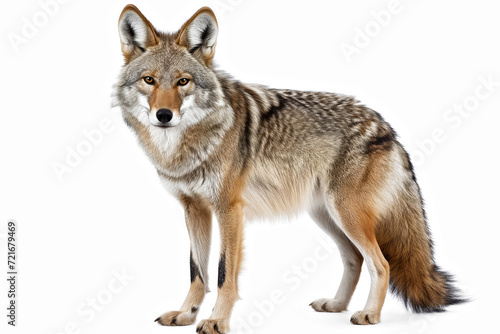 coyote isolated on white