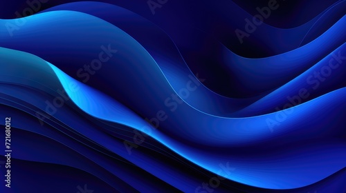 abstract blue wave elegance. abstract background © StraSyP BG