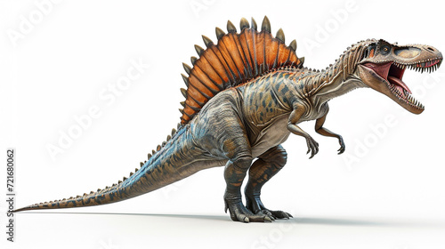 スピノサウルスのイメージ - image of Spinosaurus - No4-5 Generative AI © Orange Eyes
