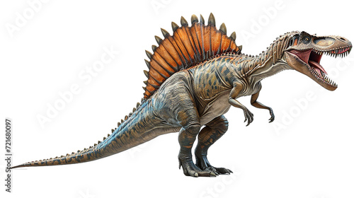 スピノサウルスのイメージ - image of Spinosaurus - No4-5 Generative AI © Orange Eyes