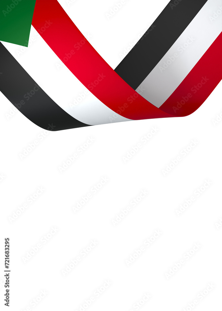 Sudan flag element design national independence day banner ribbon png
Sudan flag element design national independence day banner ribbon png
