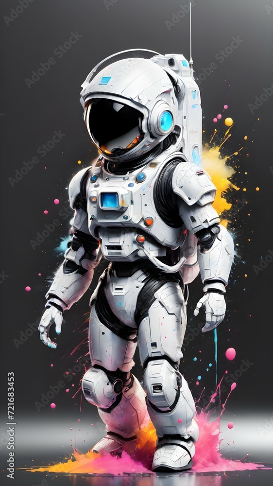 Fototapeta premium astronaut in space