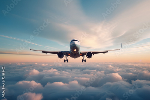 Sustainable aviation fuel production, eco-friendly aviation, aircraft refueling with sustainable fuel, or aviation industry sustainability concepts.