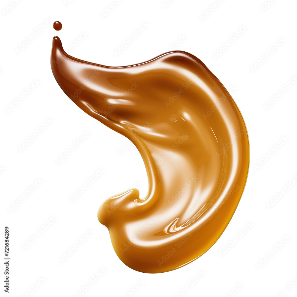 Sauce dripping isolated on transparent or white background Sauce dripping isolated on transparent or white background