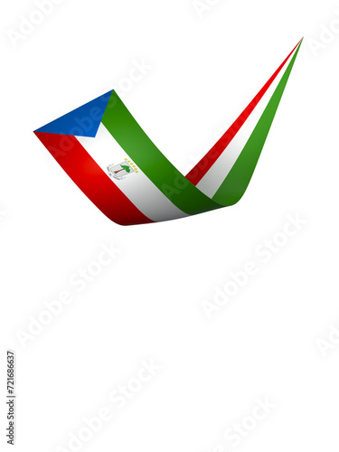 Free Download Equatorial Guinea flag element design national independence day banner ribbon png
 - GFXLoad