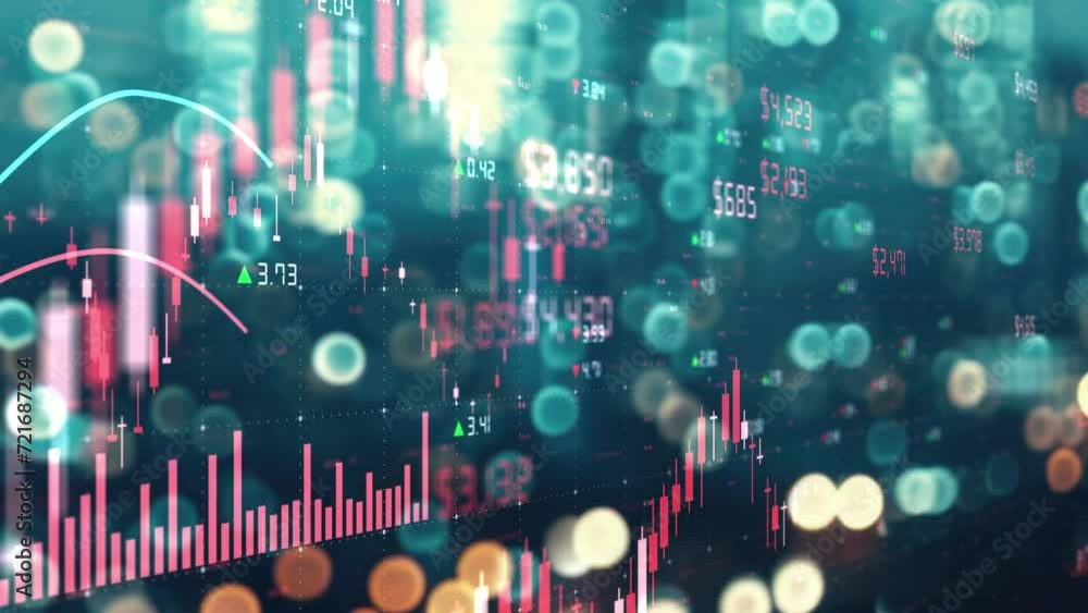 Trading Patterns Revealed in Global Stock Market Trends and Financial Graphs Trading Patterns Revealed in Global Stock Market Trends and Financial Graphs