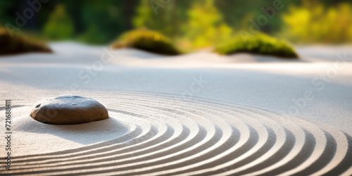 Tranquil Zen Harmony: A Serene Japanese Garden of Calmness and Balance
