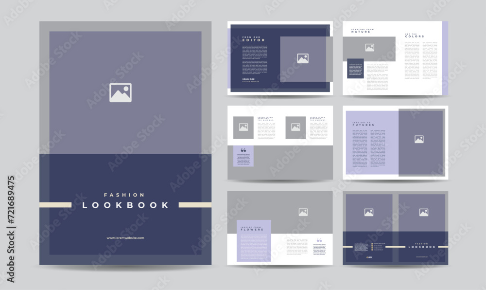 Minimal Fashion Magazine Design or Editorial Lookbook Layout or Fashion and Multipurpose portfolio Minimal Fashion Magazine Design or Editorial Lookbook Layout or Fashion and Multipurpose portfolio