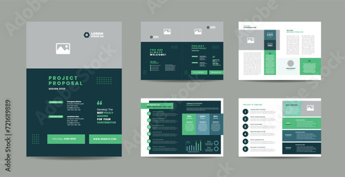 Corporate Business Project Proposal Design or Annual Report and Company Brochure or Booklet and Catalog Design 