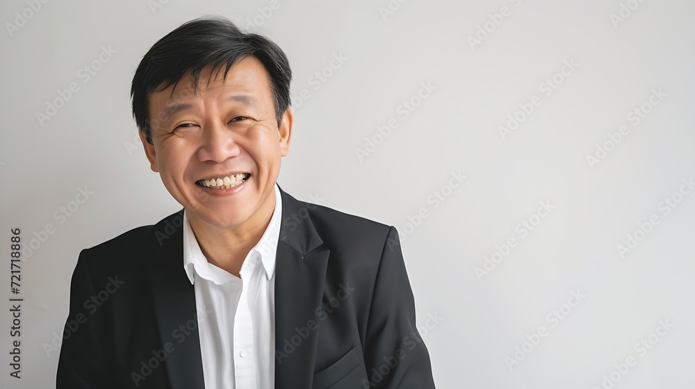 Business man, smile and style portrait in studio Business man, smile and style portrait in studio