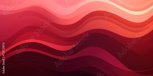 Burgundy gradient colorful geometric abstract circles and waves pattern background