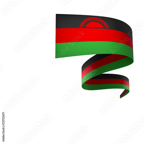 Free Download Malawi flag element design national independence day banner ribbon png
 - GFXLoad