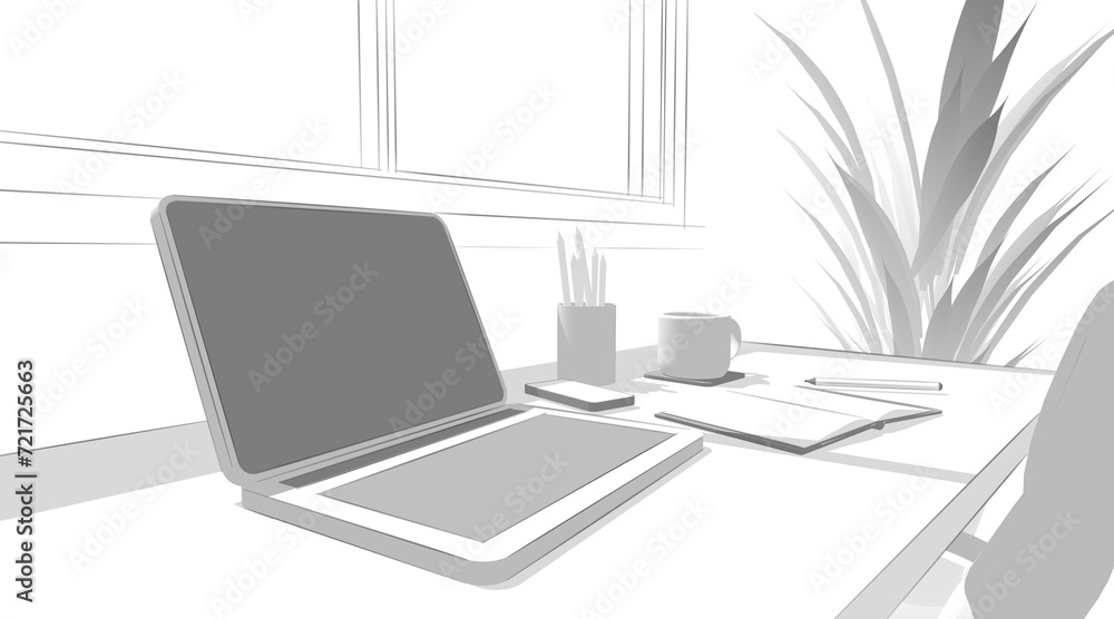 Workstation desk