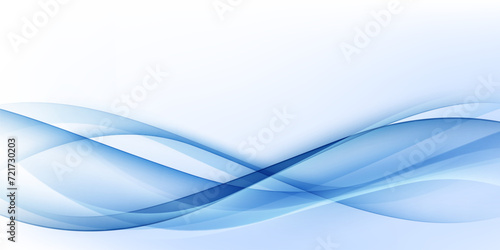 Modern blue wave background design, vector illustration © A-R-T-I Vector