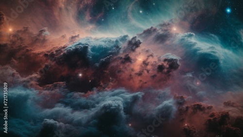 Nebula  space  clouds  illustration
