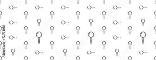 Magnifier Glass Seamless Pattern M_2112002