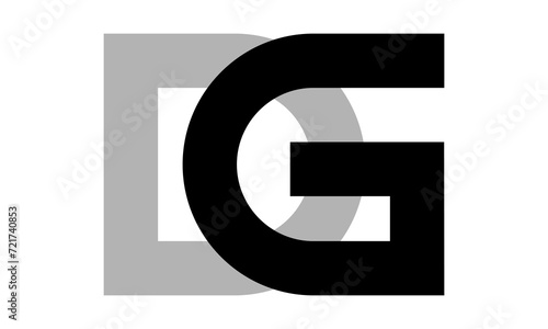logo DG icon monogram