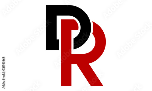 Free Download letter DR monogram logo icon - GFXLoad