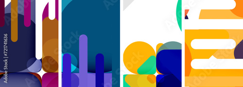Geometric elements abstract backgrounds for wallpaper, business card, cover, poster, banner, brochure, header, website