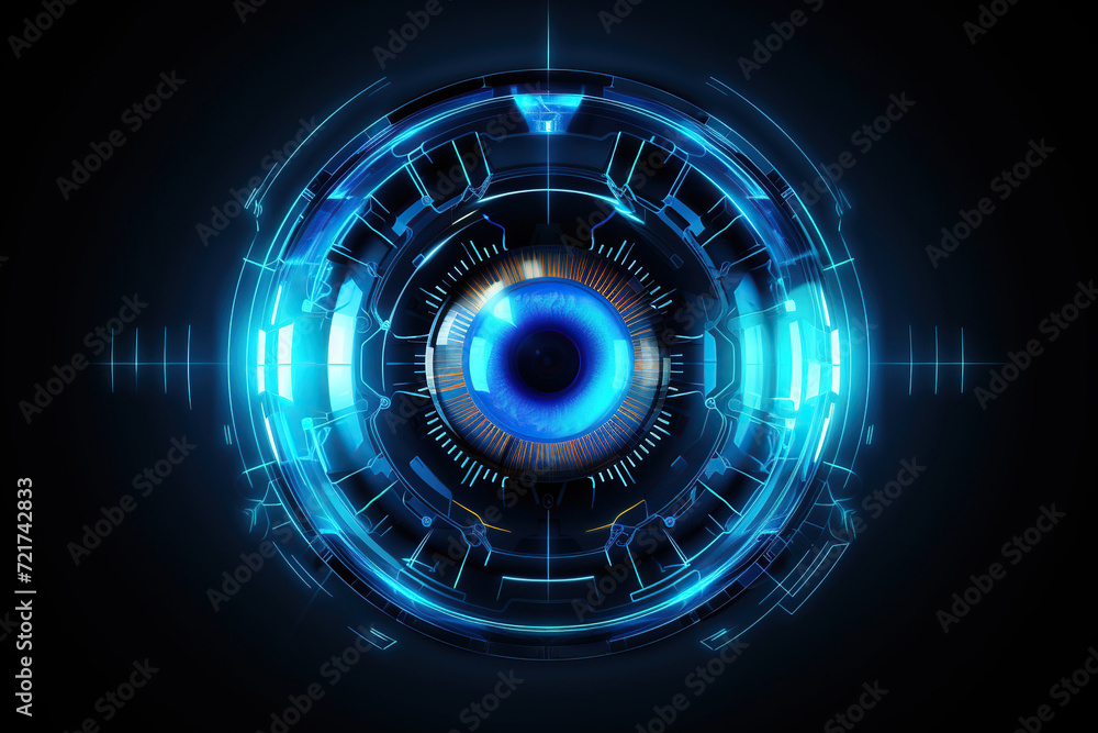 Abstract future technology concept. Futuristic user interface HUD. Vector illustration. Abstract future technology concept. Futuristic user interface HUD. Vector illustration.