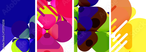 Geometric elements abstract backgrounds for wallpaper, business card, cover, poster, banner, brochure, header, website