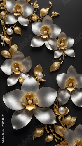 golden frangipani flower © Sarwono