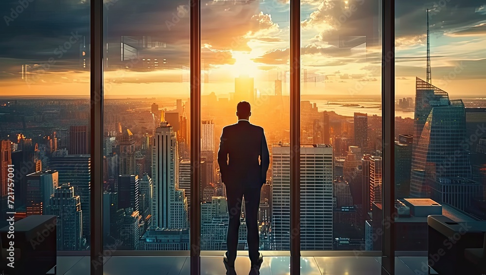 Business aspirations touching sky businessman gaze on cityscape high. Silhouettes of success dreams in urban lights future promise in professional. In heart of city ambitions fly leader stands goals Business aspirations touching sky businessman gaze on cityscape high. Silhouettes of success dreams in urban lights future promise in professional. In heart of city ambitions fly leader stands goals