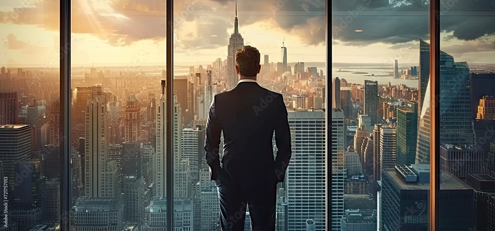 Business aspirations touching sky businessman gaze on cityscape high. Silhouettes of success dreams in urban lights future promise in professional. In heart of city ambitions fly leader stands goals Business aspirations touching sky businessman gaze on cityscape high. Silhouettes of success dreams in urban lights future promise in professional. In heart of city ambitions fly leader stands goals