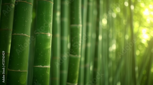 Relaxing bamboo background Create a calm and natural atmosphere