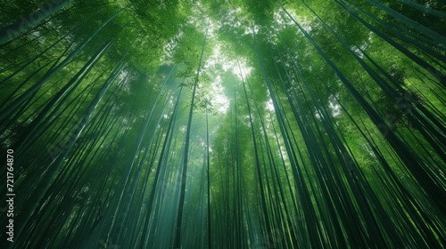 Relaxing bamboo background Create a calm and natural atmosphere