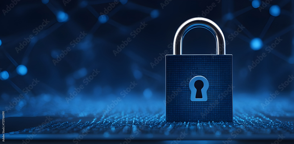 Cybersecurity information protection technology concept. Cybersecurity information protection technology concept.