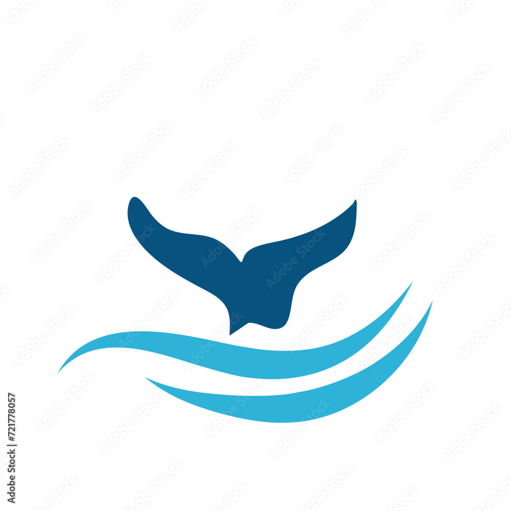 Fish tail icon