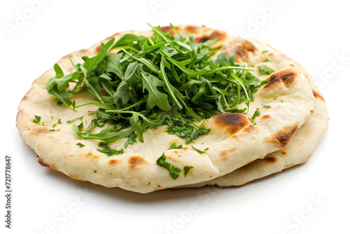 A Zhingyalov Hats, a traditional Armenian flatbread filled with an assortment of fresh greens