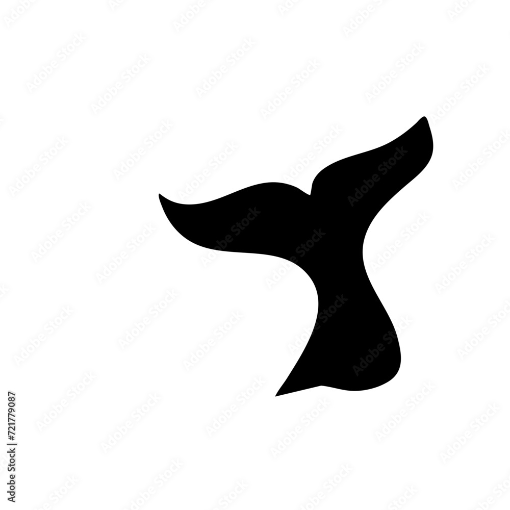 fish tale vector icon fish tale vector icon