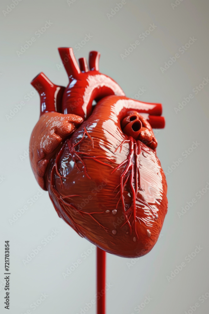 Realistic 3D Heart Model, Generative AI
