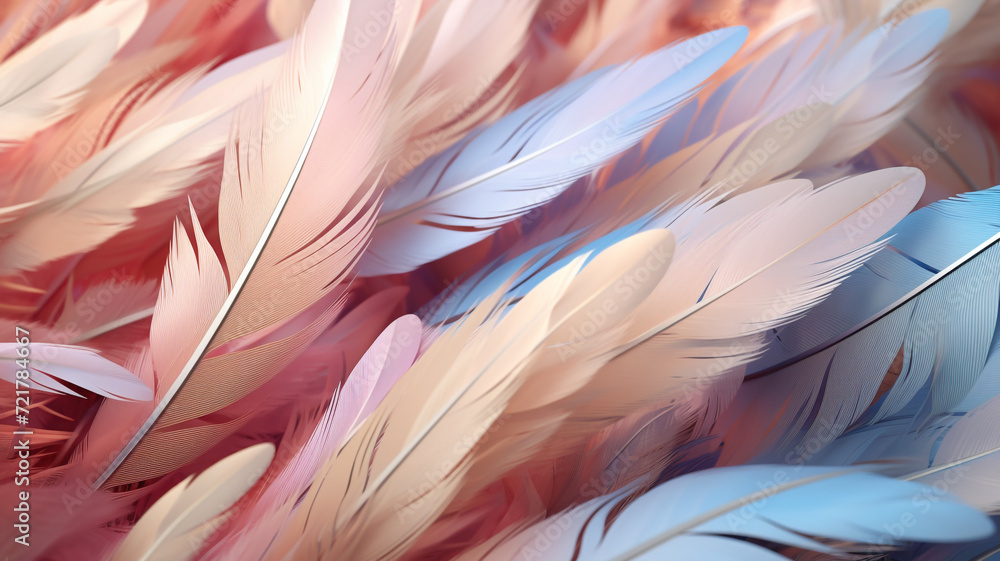 pastel color feather art background pastel color feather art background