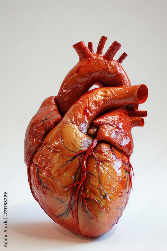 Realistic 3D Heart Model, Generative AI