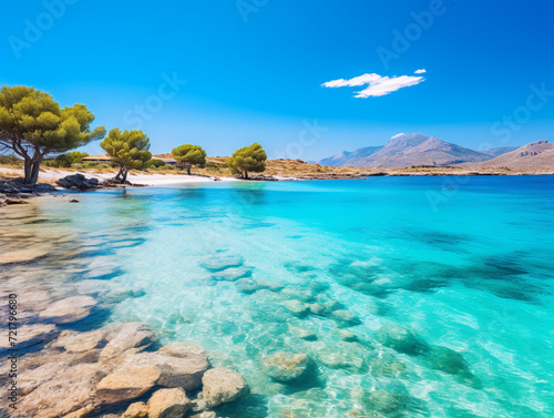 beach with water