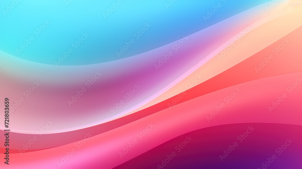 Fototapeta premium Abstract blur background. Blurred color backdrop. Vector illustration for your graphic design, banner or poster, generative ai