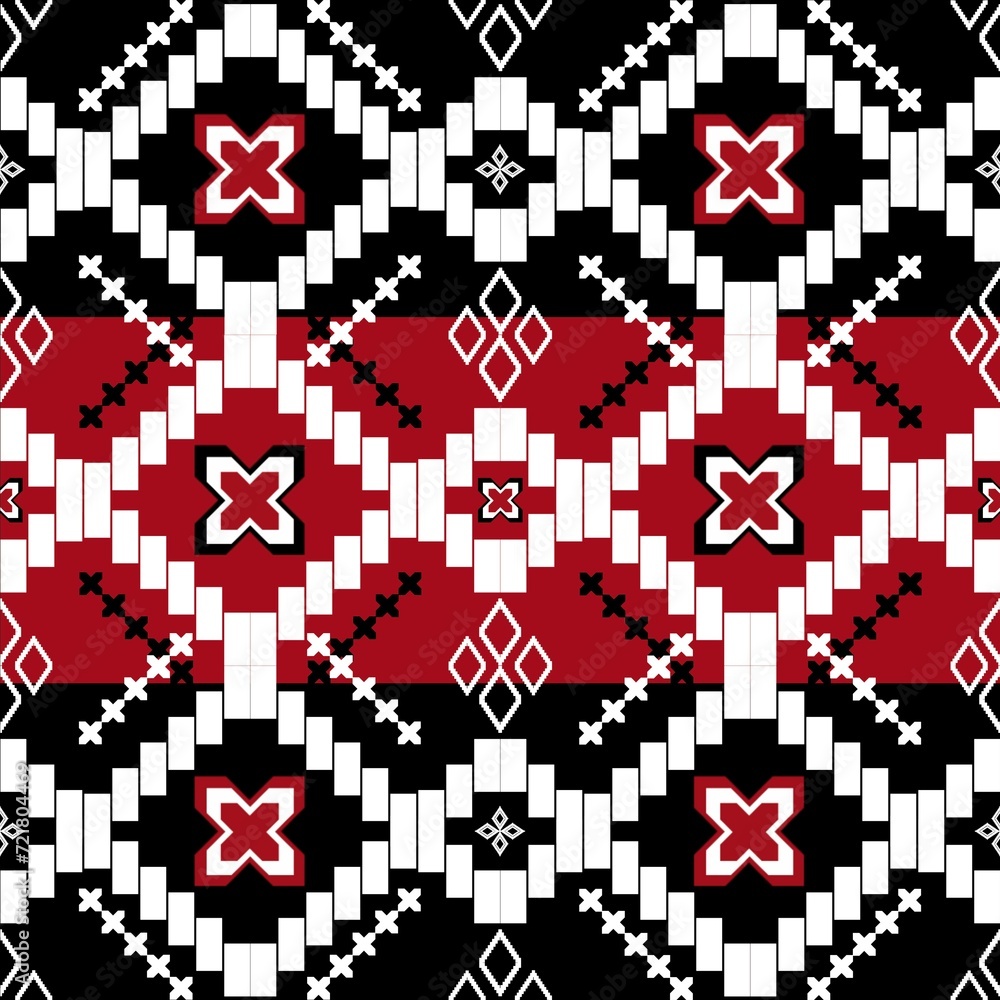 Pixel pattern ethnic Geometric ethnic floral pattern thai silk pattern embroidery desing for decorative home carpet blue geometric pattern Pixel pattern ethnic Geometric ethnic floral pattern thai silk pattern embroidery desing for decorative home carpet blue geometric pattern