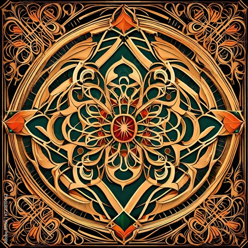 background with ornament 