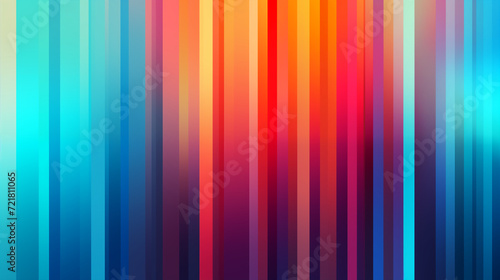 Vibrant Spectrum of Colors. Generative AI.