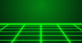 Infinite grid moving glitch clip till the horizon. Games start intro electrified fied vapur style synthwave running neon grid background. Techno style with punk colors video games bg.