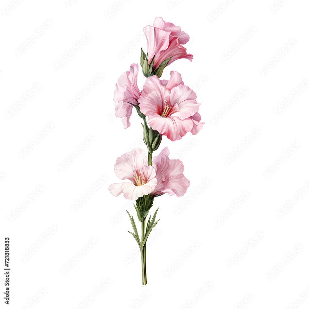 Birth Month Flowers August Gladiolus transparent background PNG