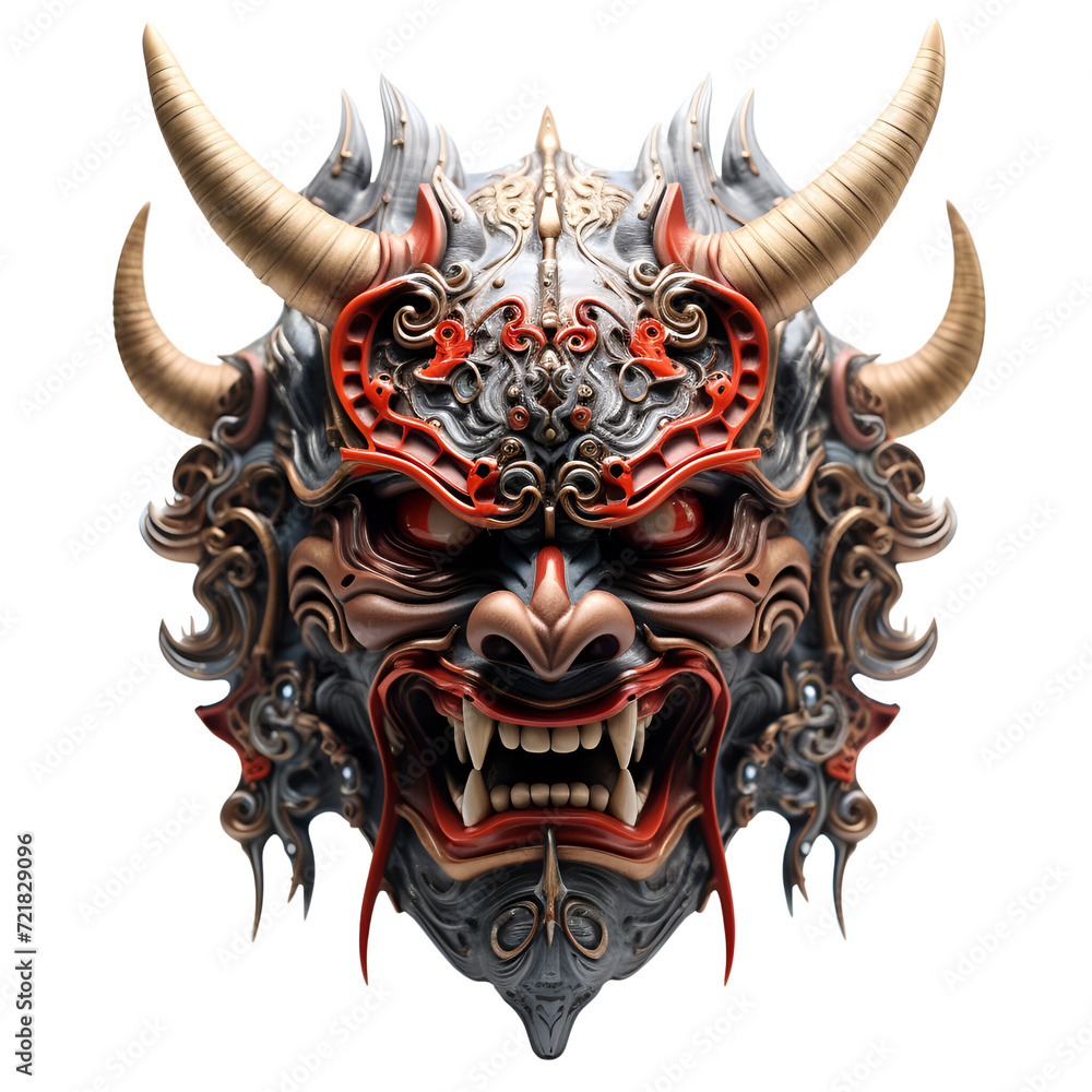 Japanese Samurai Mask No Background Japanese Samurai Mask No Background